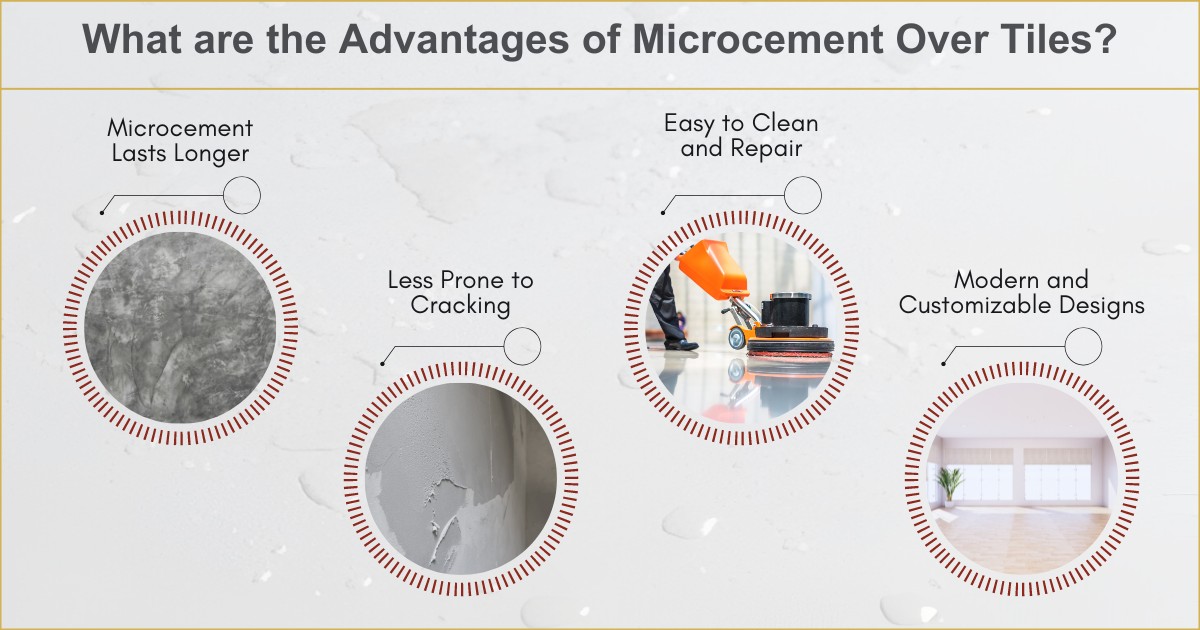 Advantages Of Microcement Over Tiles
