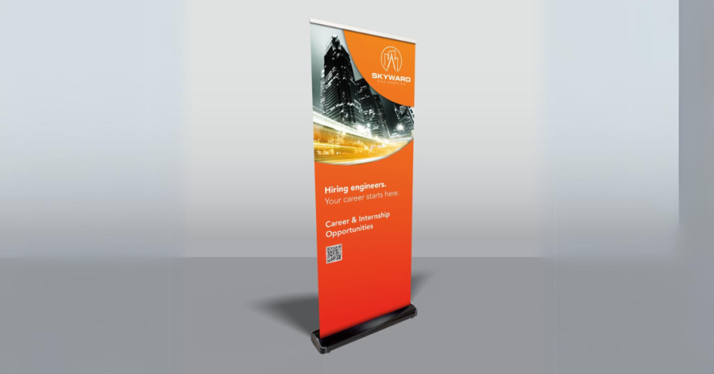 retractable banner