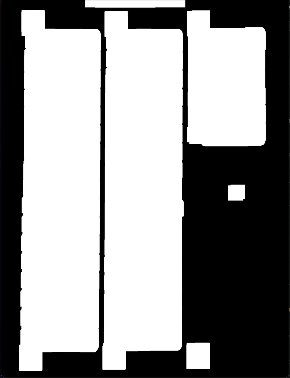 図5: 同じ列の回答が1つの大きな枠に統合される