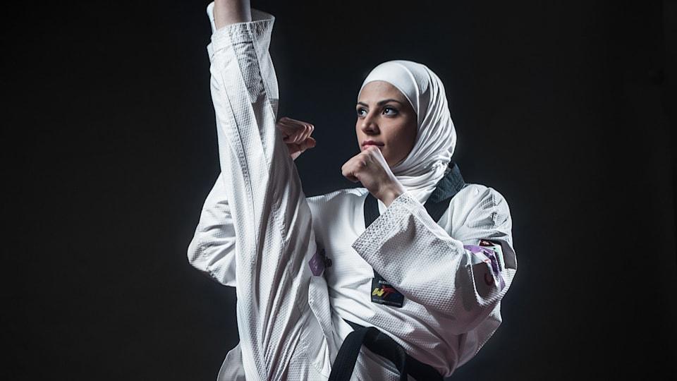 Jordanian taekwondo trailblazer Julyana Al-Sadeq: “Girls can wear a hijab  and fight”