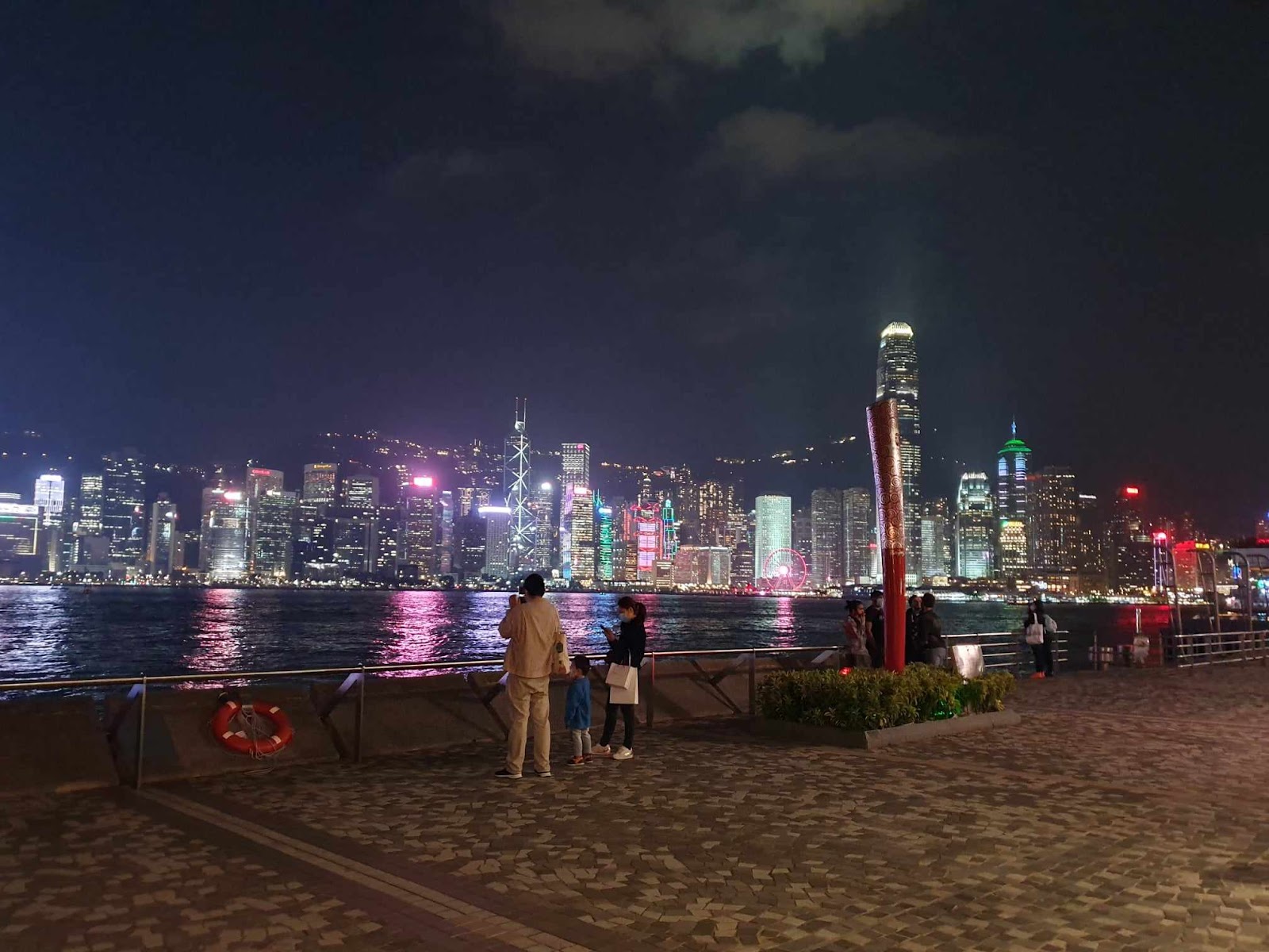 Hong Kong Island skyline from Kowloon