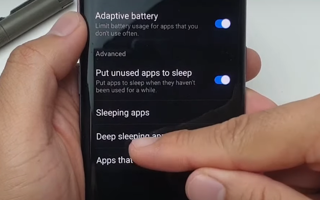 removing WeChat from deep sleeping apps