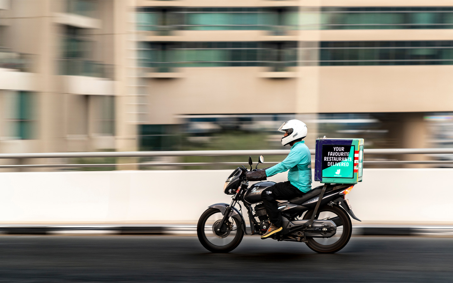 The riders must know rules for delivery vehicles in ajman