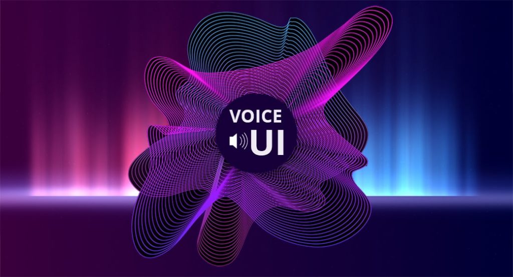 An illustration of Voice User Interface
