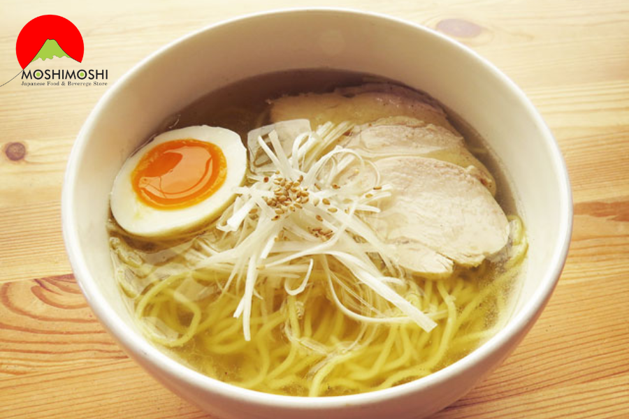 hoàn thành cách làm món mì ramen kiểu Nhật