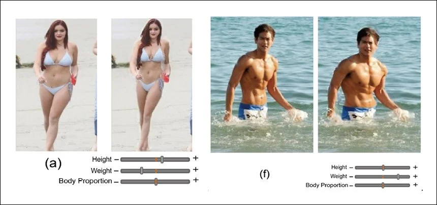 Allows You to Customize Any Celebrities’ Body Type