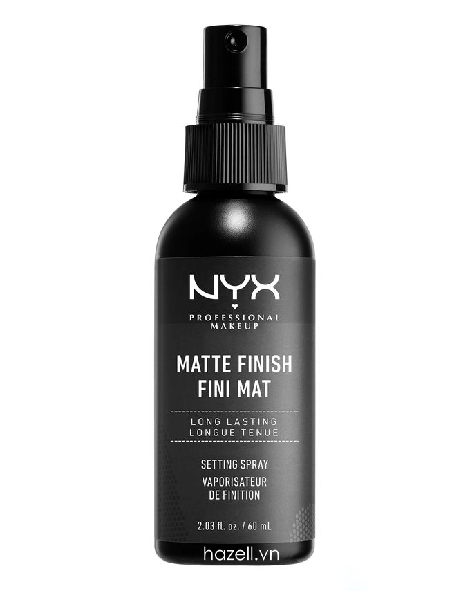 Review xịt khóa nền NYX Professional Makeup