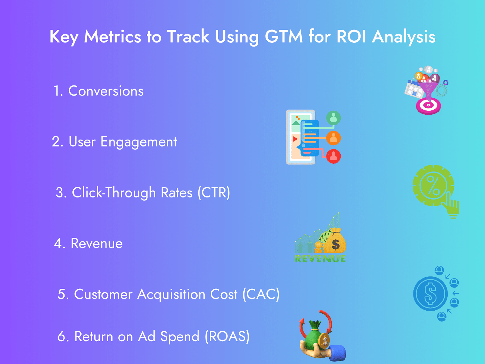 Key Metrics to Track with GTM for ROI Analysis