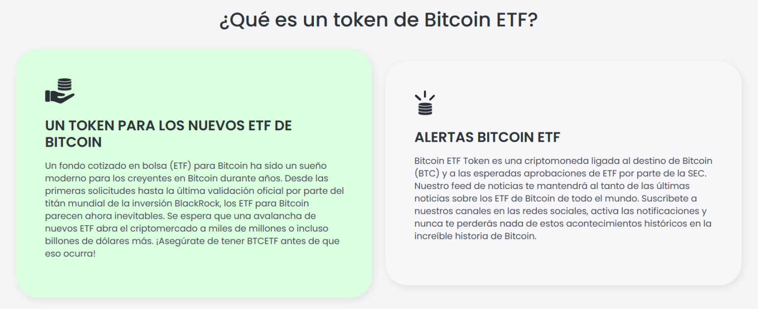 ¿Qué es Bitcoin ETF Token? La criptomoneda conectada con los ETF de Bitcoin