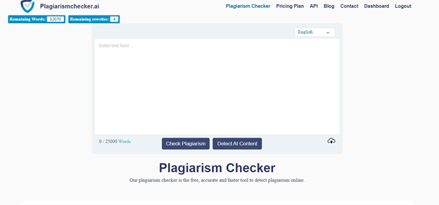 check for plagiarism free