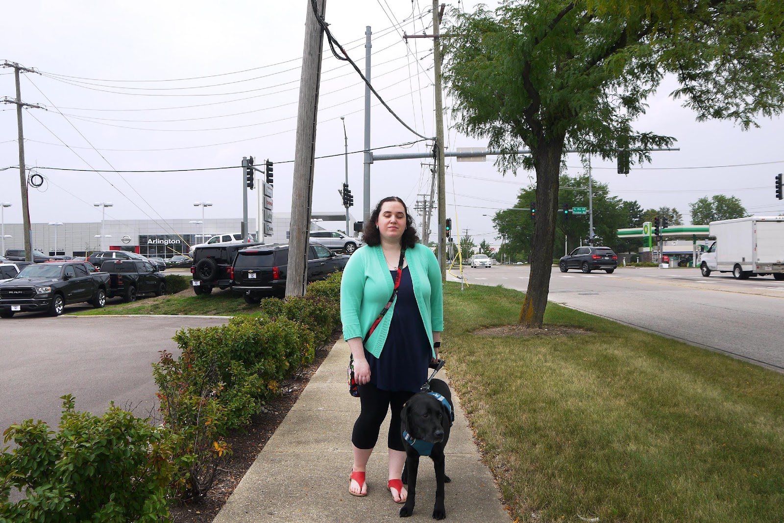 Nicole Yarmolkevich walking