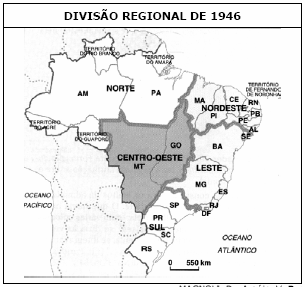 Dividir para conhecer: as diversas divisões regionais do Brasil