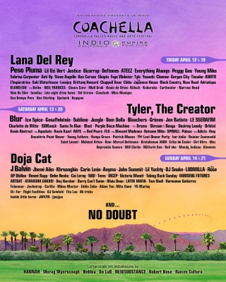 Imagem de conteúdo da notícia "Coachella 2024: Confira a programação e como assistir ao festival" #1