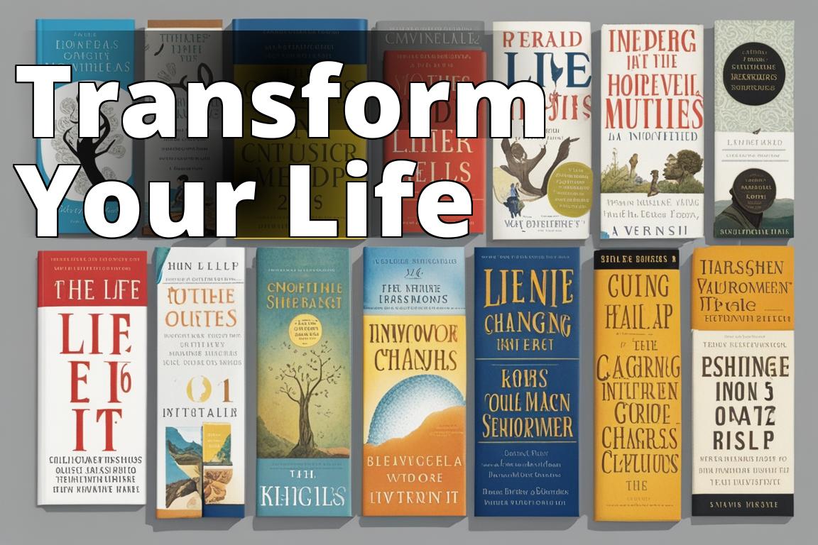 16 Life-Changing Self-Help Books