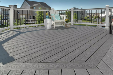 michigan average deck and backyard privacy costs 2024 outdoor living space with adirondack chair custom built mi