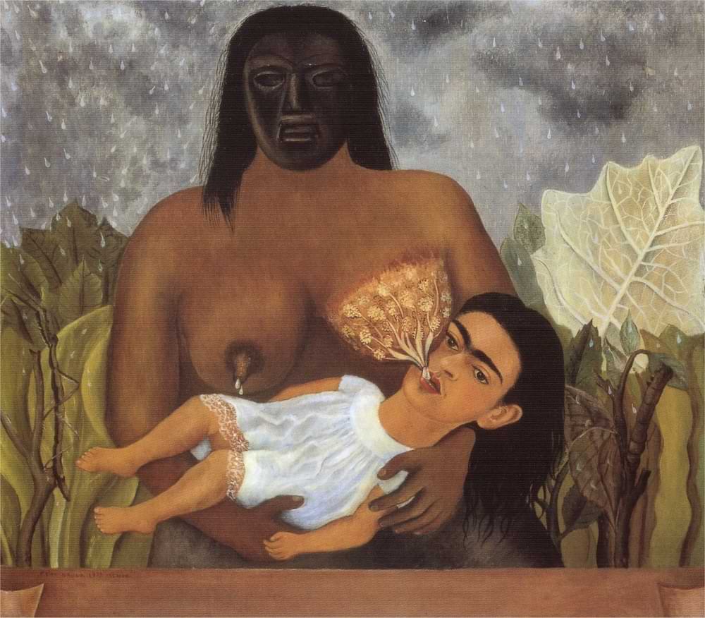 My Nurse and I by Frida Kahlo, 1937