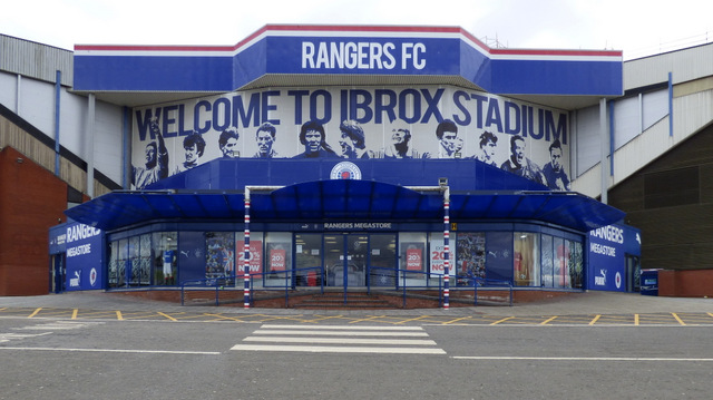Le stade des Glasgow Rangers