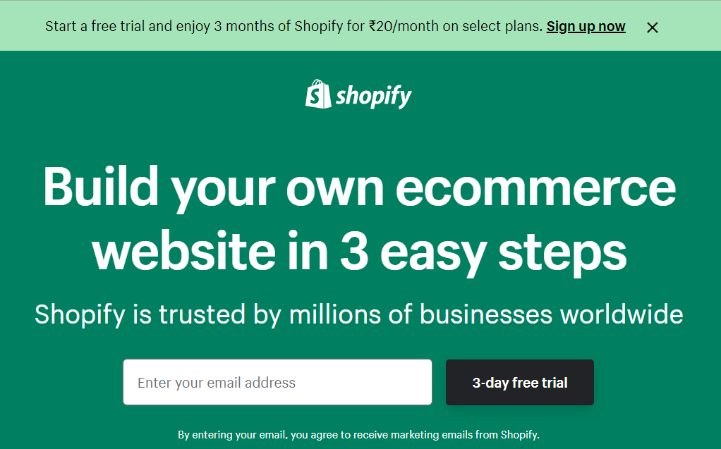 shopify cta page