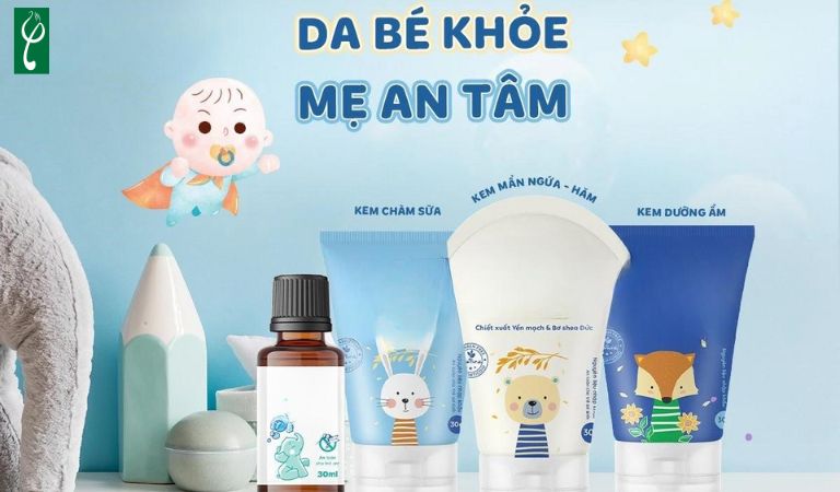 Những loại mỹ phẩm cần thiết cho trẻ e