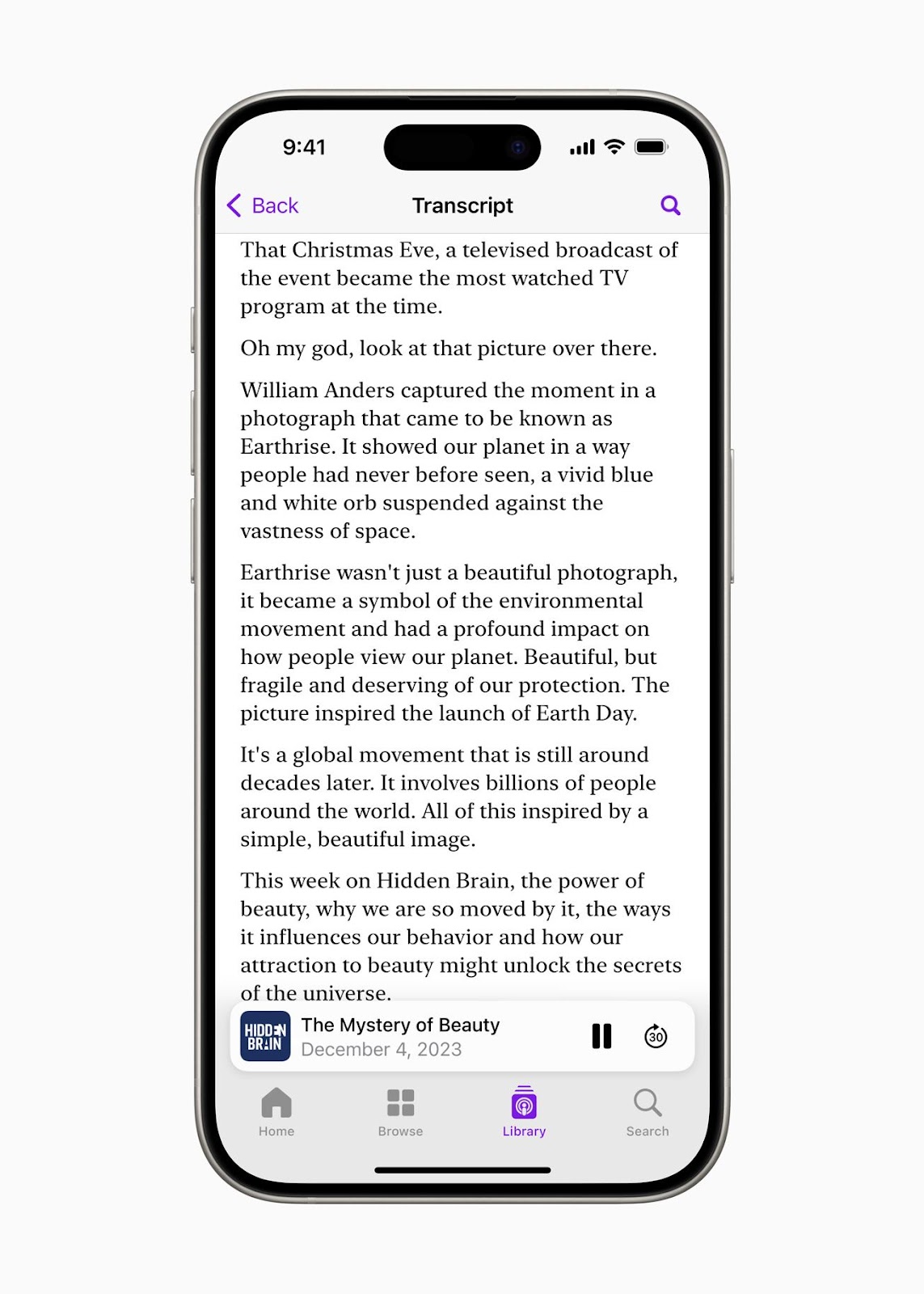 How to Add a Podcast Transcript to Apple Podcasts
