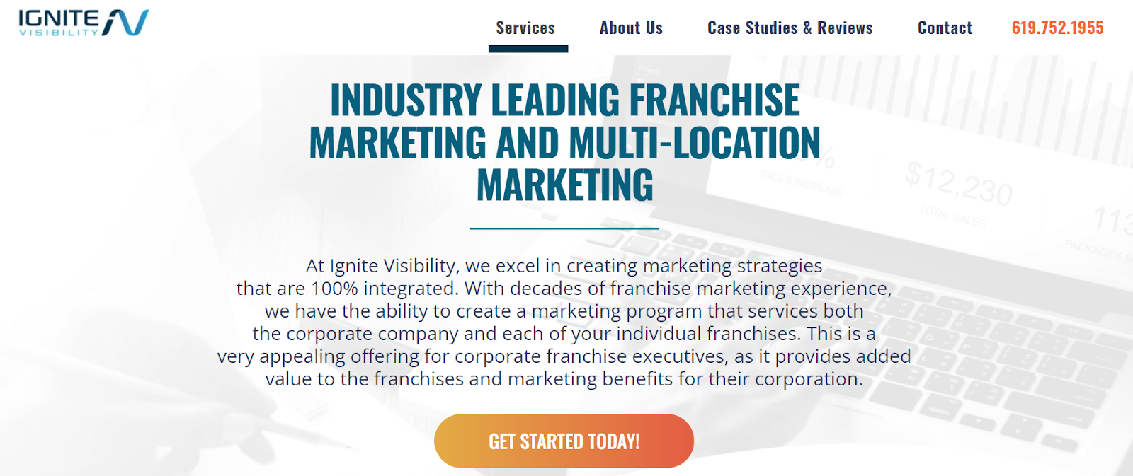 IgniteVisibility listed as one of the 15 Best Digital Marketing Agencies for Franchises in 2024