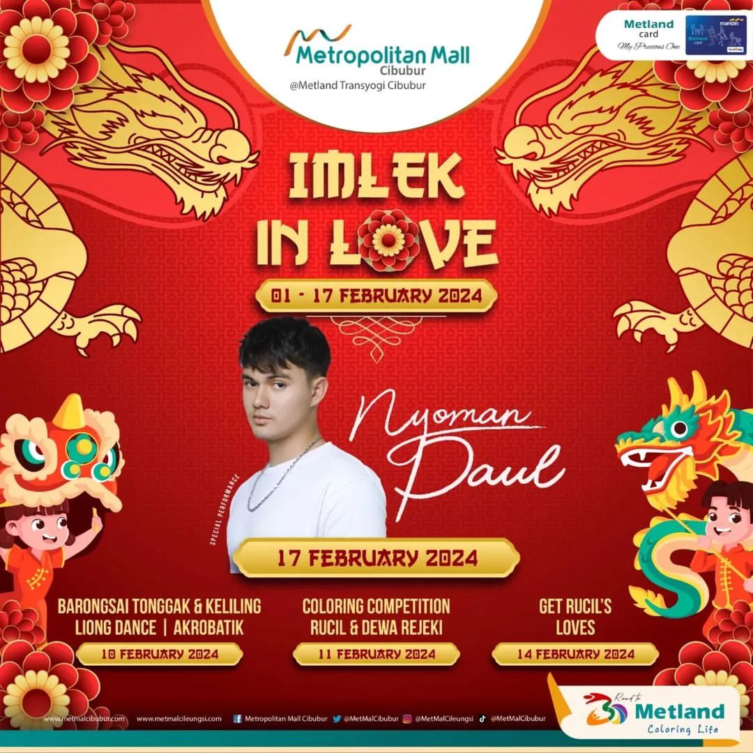 event di februari 2024 Imlek In Love 