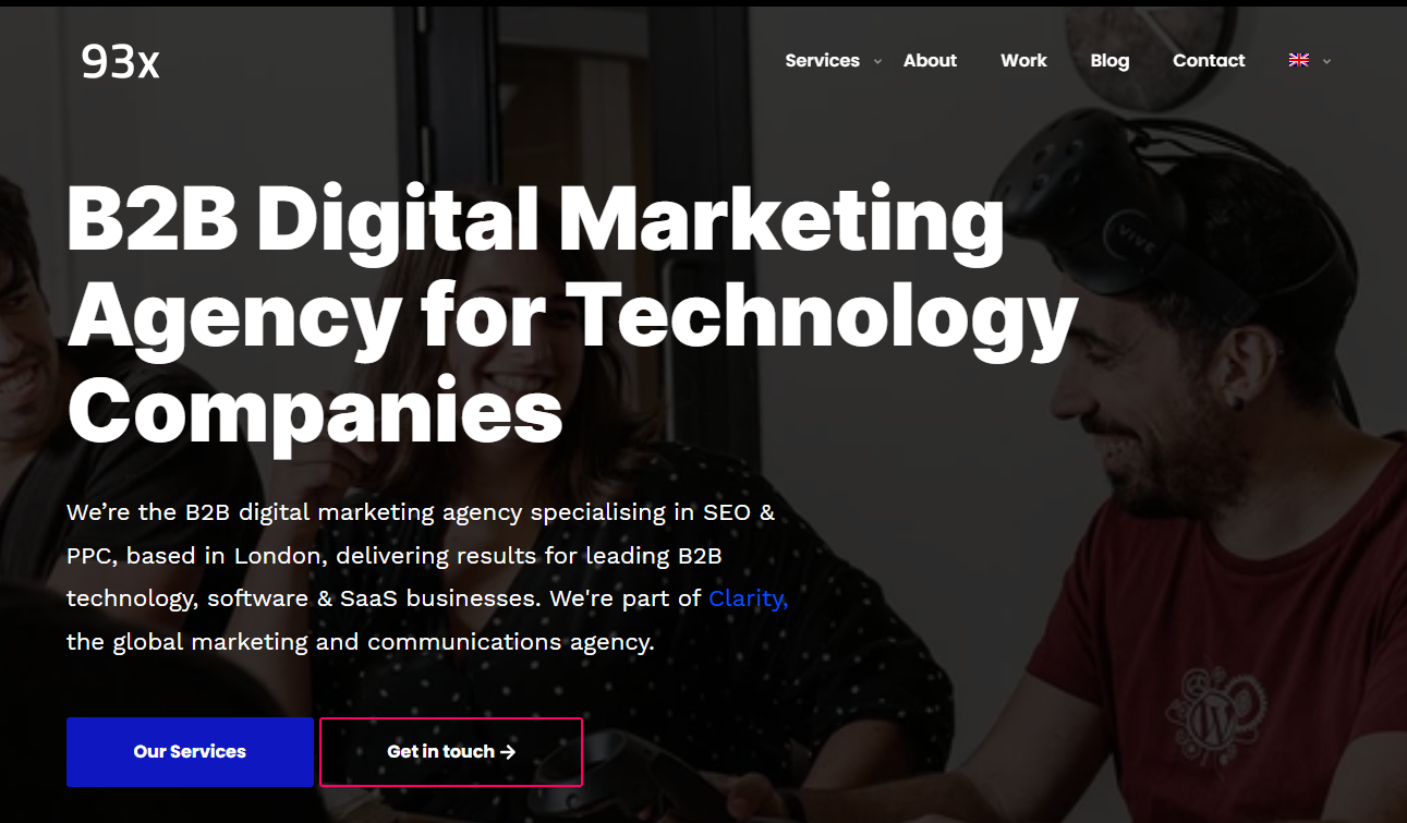 93x marketing agency for software companies