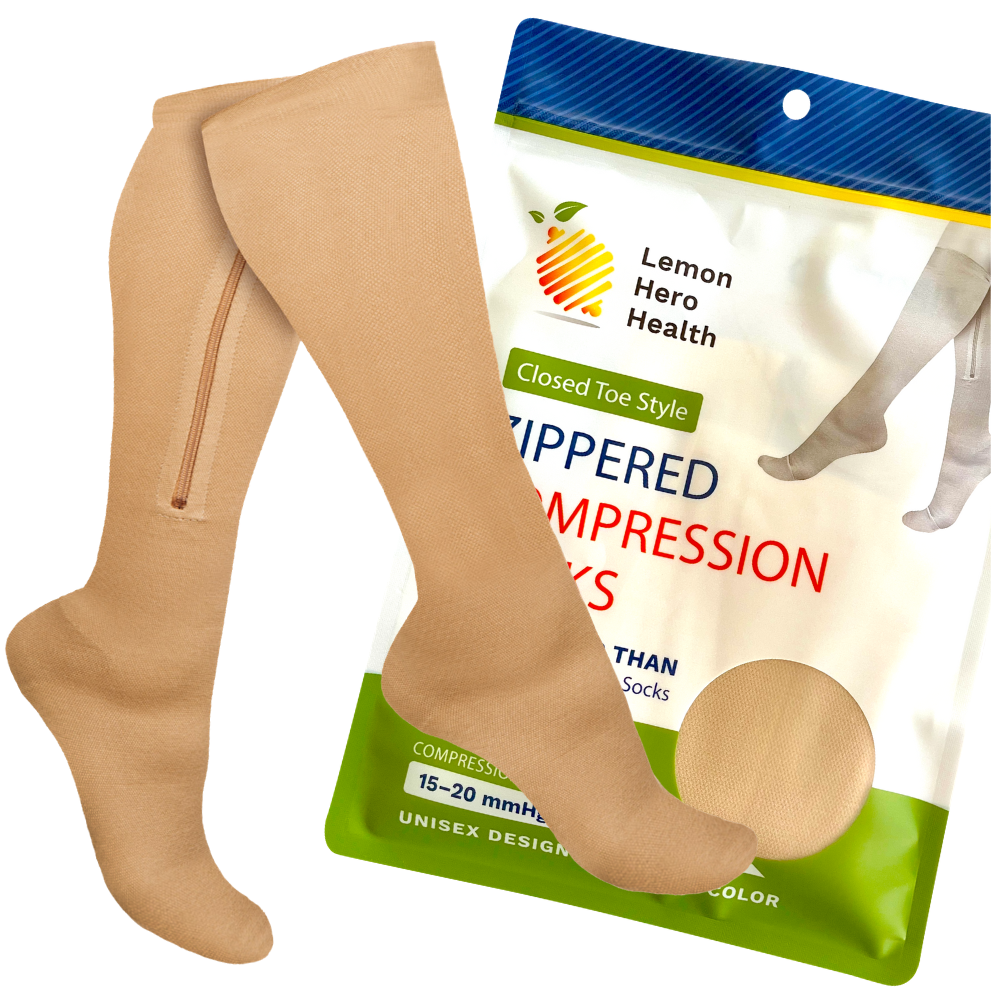 Compression Socks With a Zipper: Unzip the Benefits!