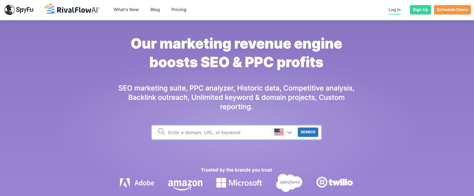 ppc competitor analysis, SpyFu