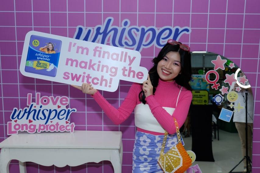 #TaposAngKapos: Maymay Entrata and her Besties Celebrate Their Switch to the NEW Whisper Long Protect!  