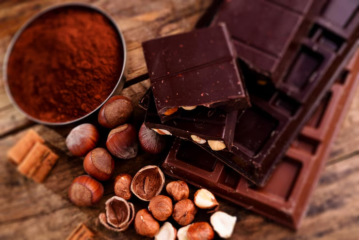 Importação e exportação de chocolate