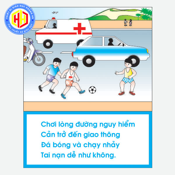 Em hãy thiết kế một sản phẩm tuyên truyền về chủ đề giáo dục an toàn giao thông đường bộ cho các bạn trong trường em