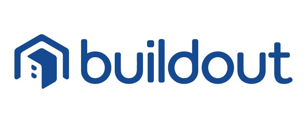 software name buildout with logo looking like a building