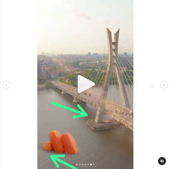 False! Images of “M” balloon found in Nigerian states, photoshopped