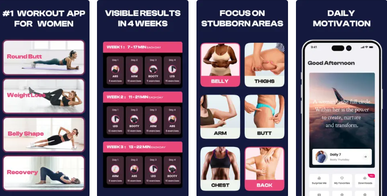 Workout for women fitness app