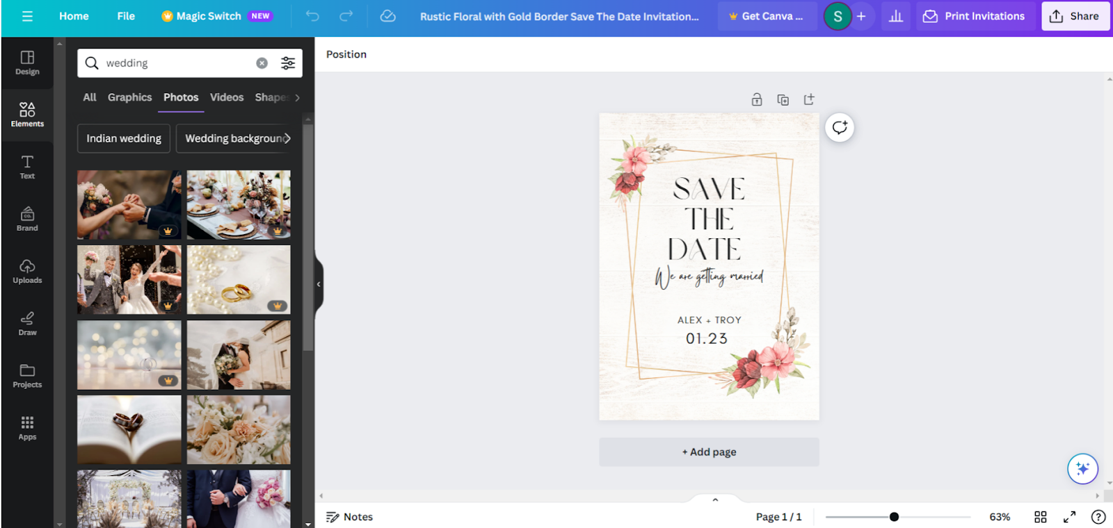 Canva as one of the Fotor alternatives