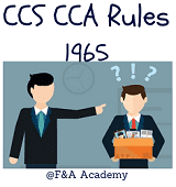 CCS CCA Rules