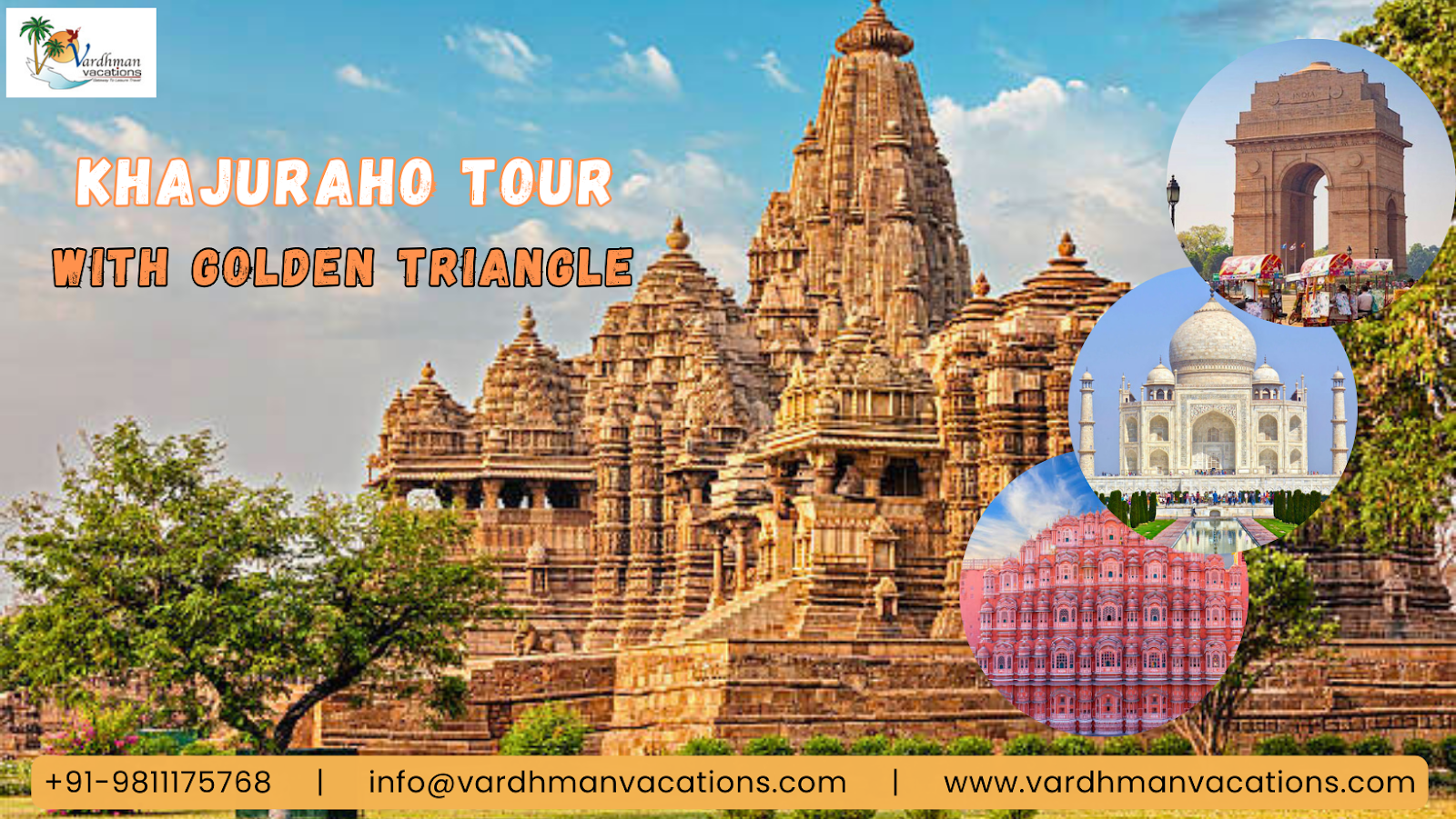 Golden Triangle Tour With Khajuraho