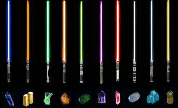 Different colors of Kyber Crystal