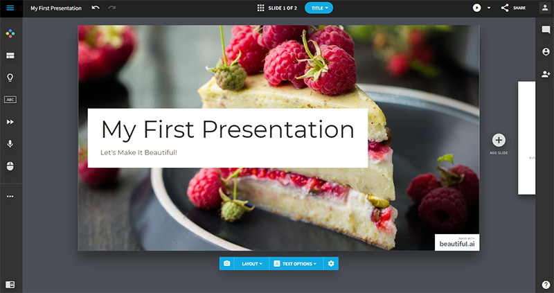 best ai website for presentation