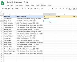 Sheets Google Doc data entry