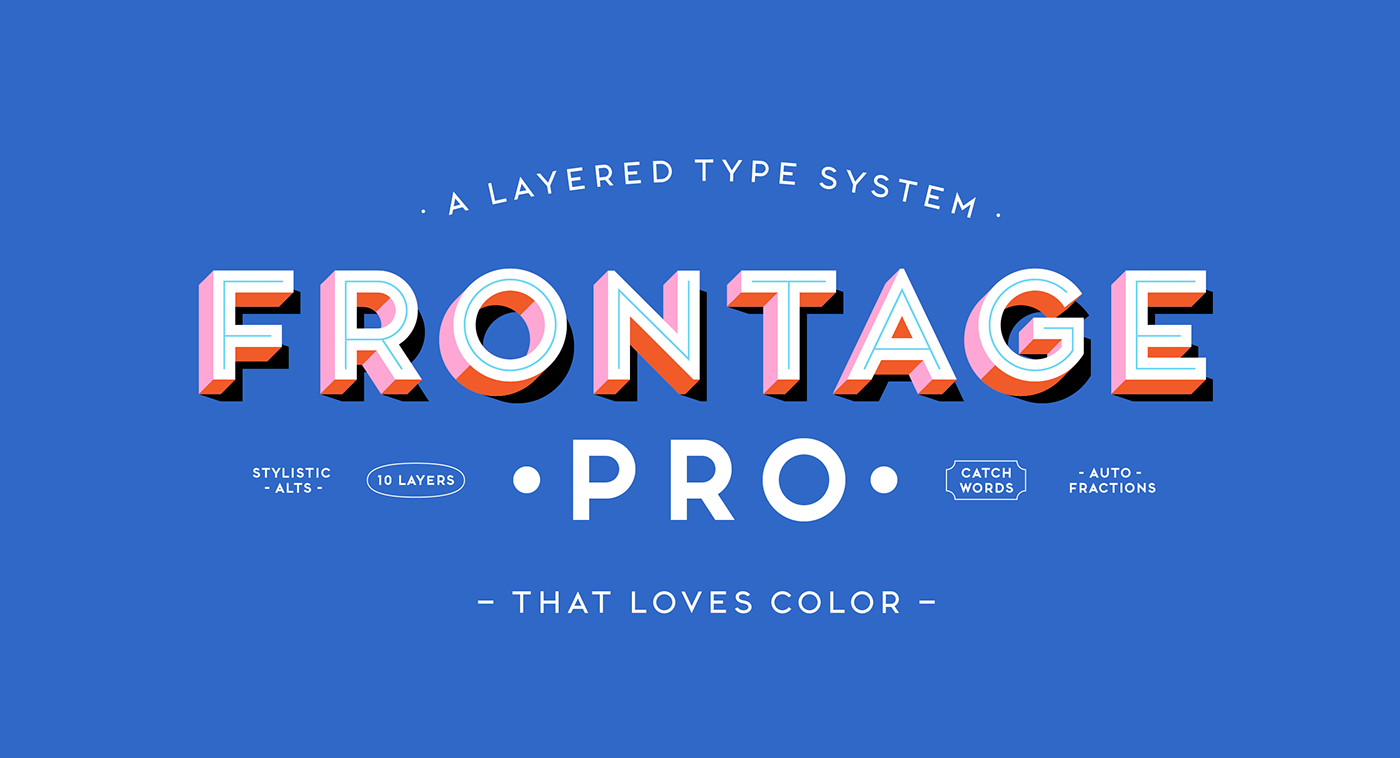 typography font design 3D branding  gen z logo neon cool Retro Storefront vintage Sign-paintng