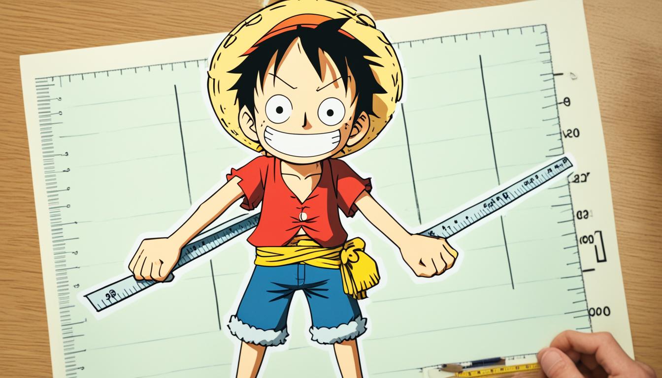 how tall is luffy