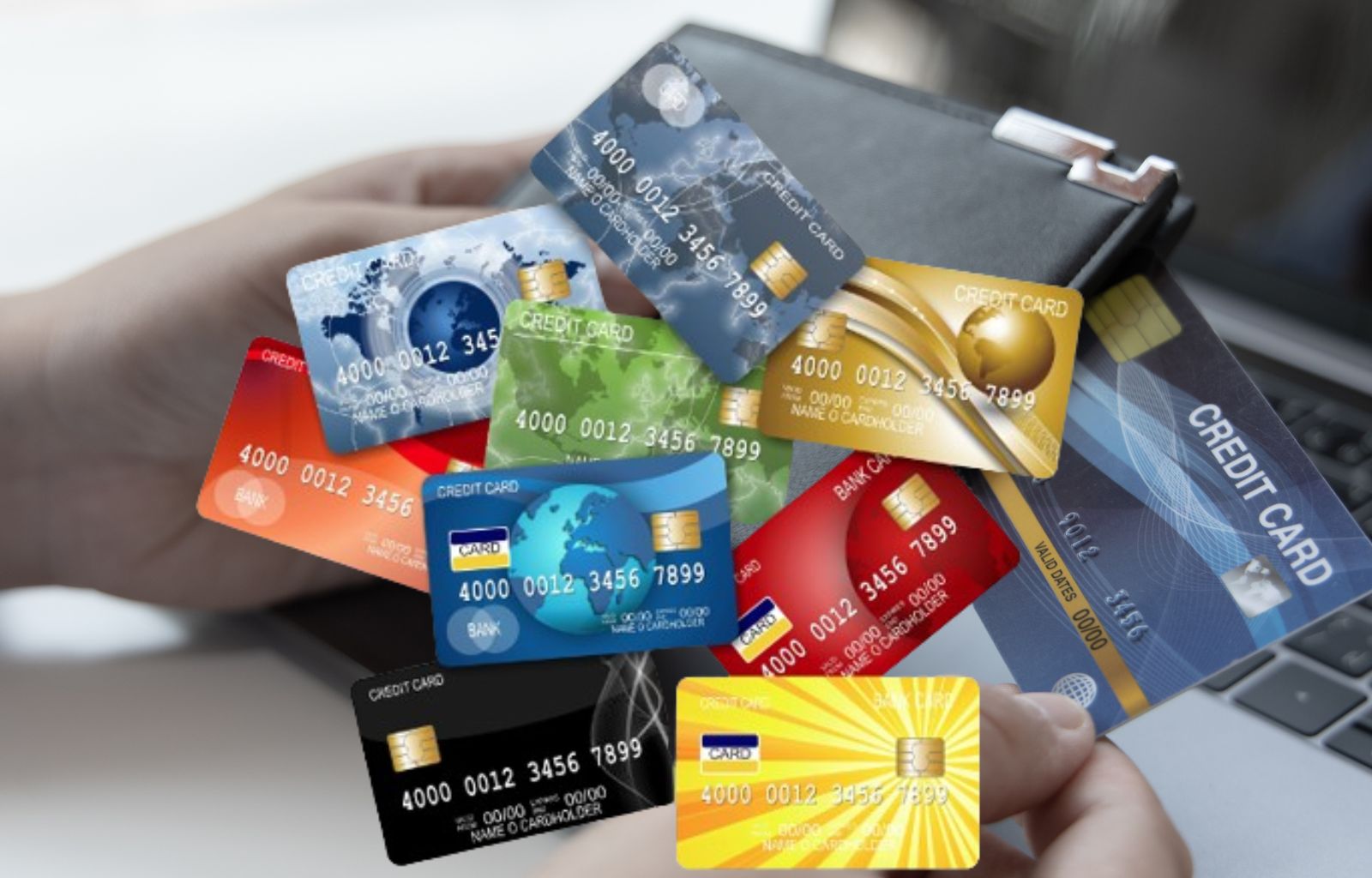 ¿Cuáles son los 3 tipos de tarjetas de crédito?