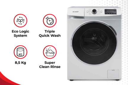 SHARP MESIN CUCI FRONT LOADING WASHER ESFL1083W