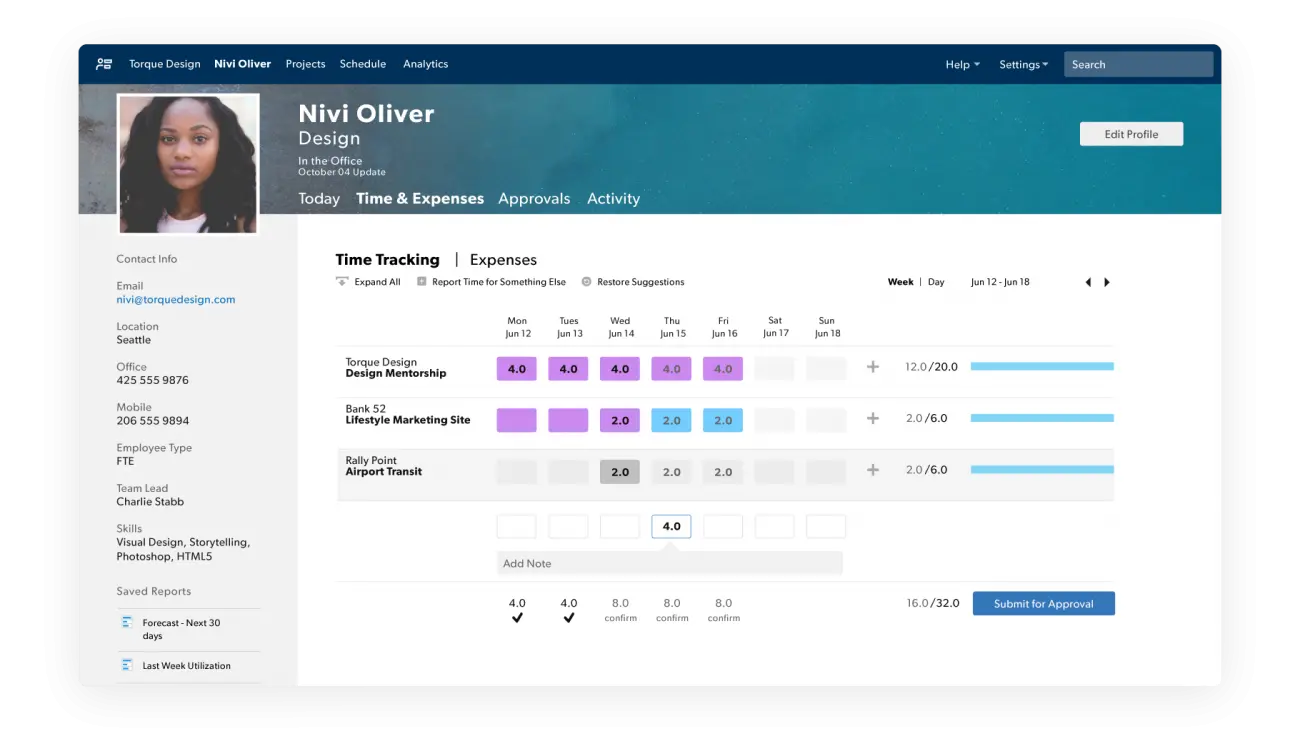 Time Tracking for Smartsheet