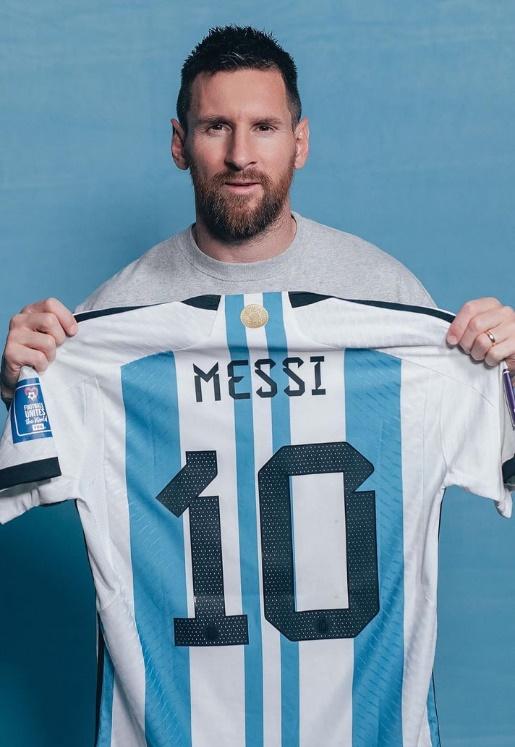 Messi game worn jersey online