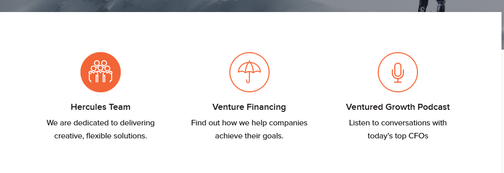 Image showing Hercules Capital as one of top venture capital tools on the market