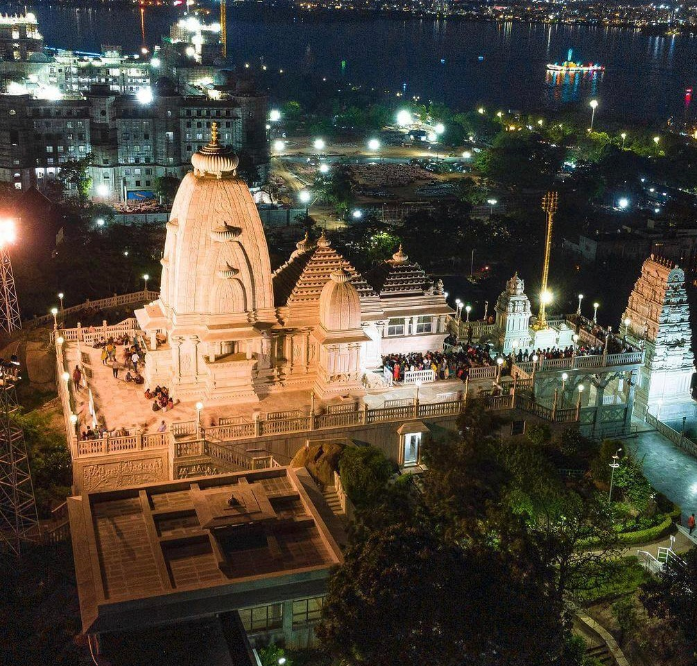 Jaipur Ka Birla Temple Night view