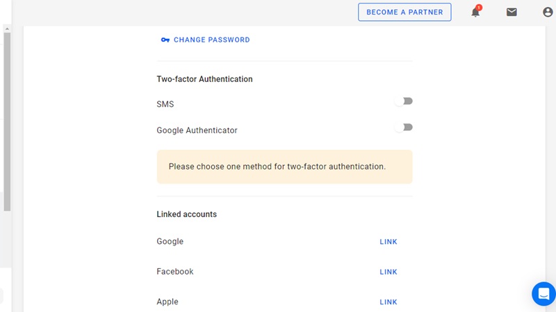 admiral markets secure account